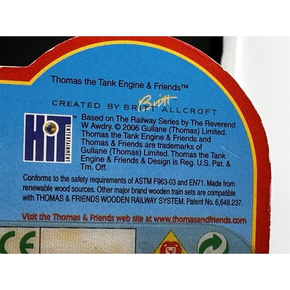 NWT Milk Barrel Cow Car Thomas Wooden Railway Train NOS Learning Curve 2006 - Picture 10 of 16